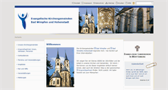 Desktop Screenshot of kirche-badwimpfen.de